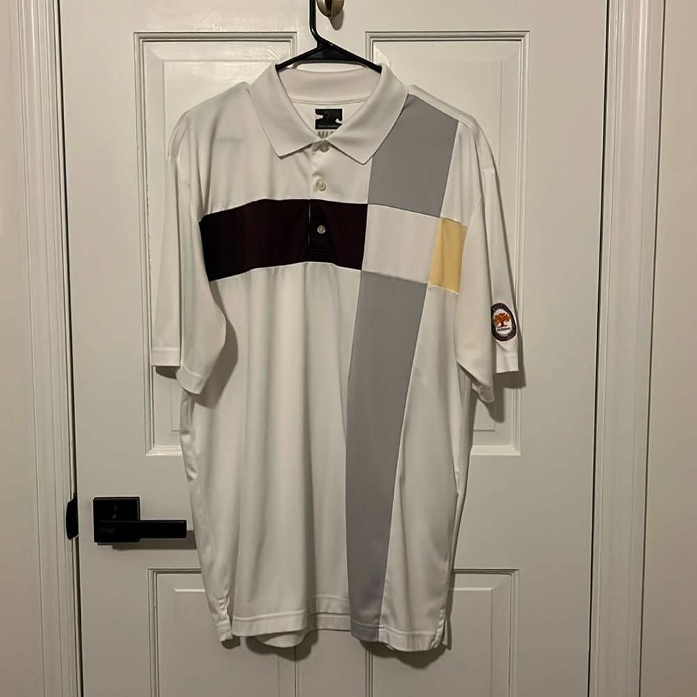 Greg Norman PGA Championship-Kiawah Golf Polo- LG- Used/Good Condition